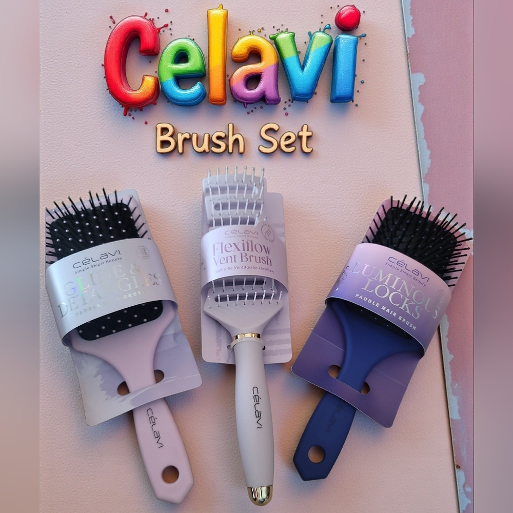 CeLavi Hair Brush Set